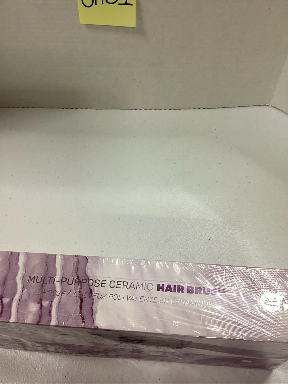 Multi-Purpose Ceramic Hair Brush — Lavender Marble Finish
